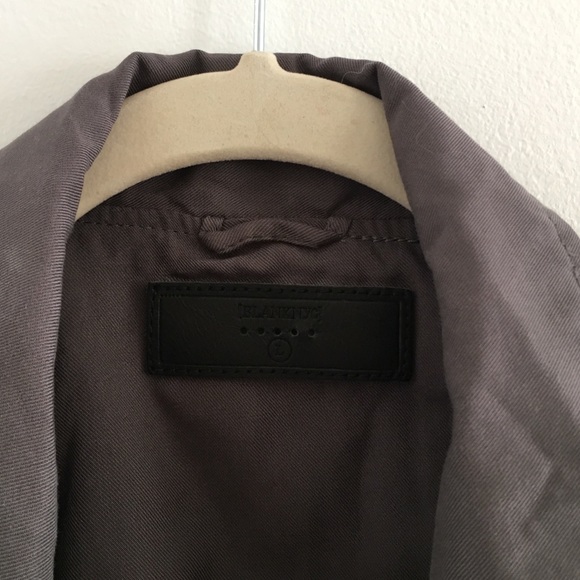 Blank NYC Gray Drape Moto Tie Jacket - Picture 5 of 6